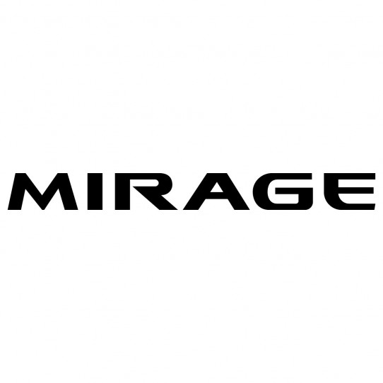 Stickers Mitsubishi mirage