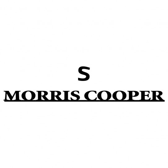 Stickers morris mini cooper s