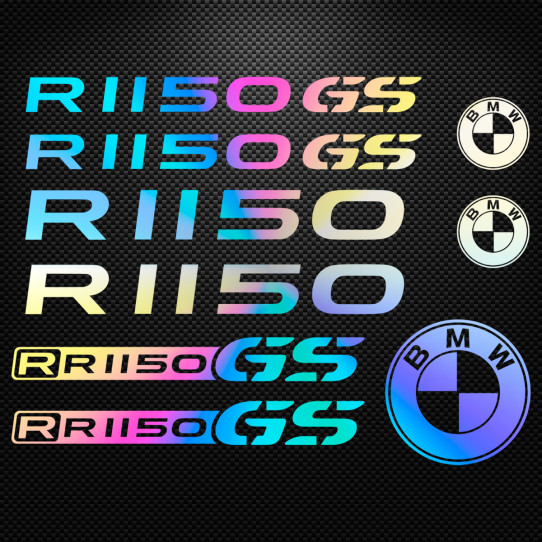 4 Stuks Kit Stickers Compatibel Met Moto R1150GS Motorrad R1150 Adventure R 1150 Gs Zwart Rood 3270313824