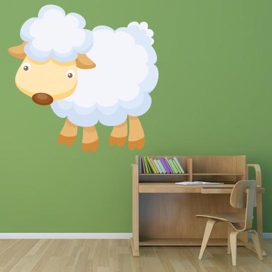 Autocollant Stickers  enfant mouton