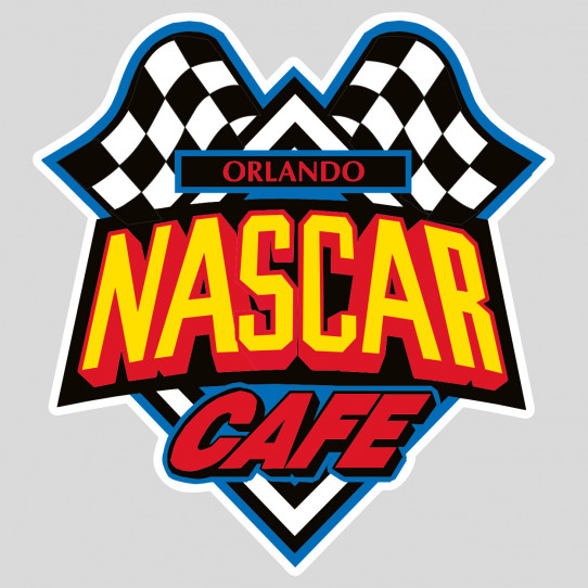 Stickers nascar cafe