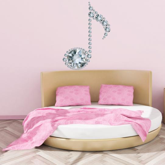 Autocollant Stickers ado note strass
