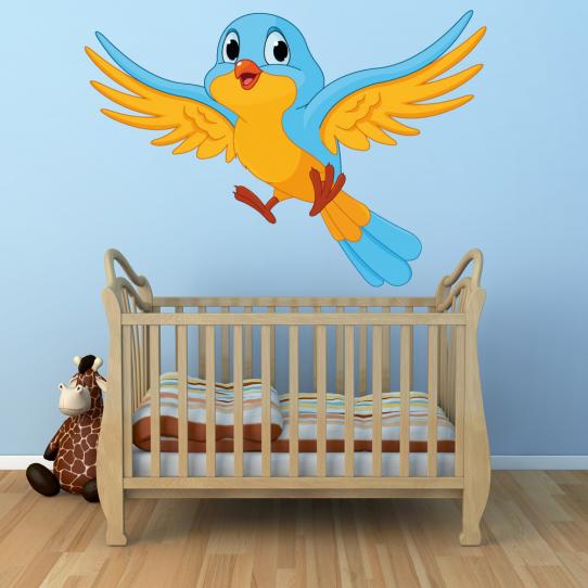 Autocollant Stickers enfant oisillon
