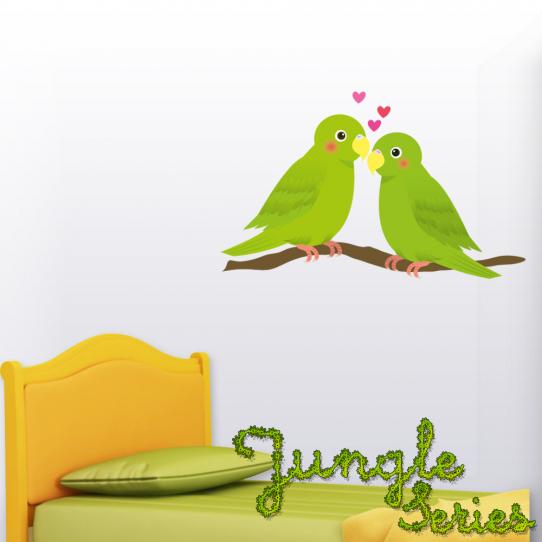 Autocollant Stickers mural enfant oiseau