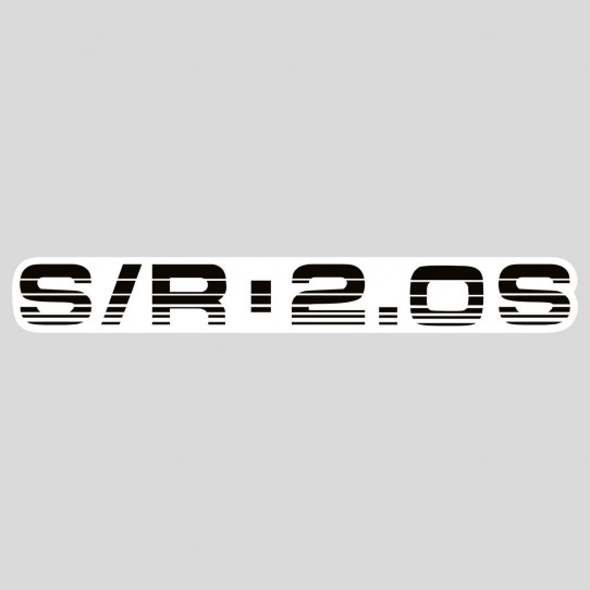 Stickers opel sr 2.0s