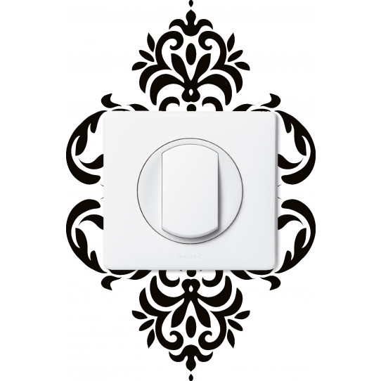 Stickers ornement pour prise et interrupteur