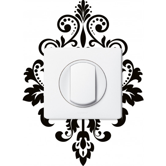 Stickers ornement pour prise et interrupteur