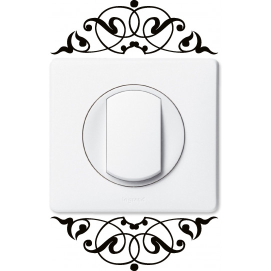 Stickers ornement pour prise et interrupteur