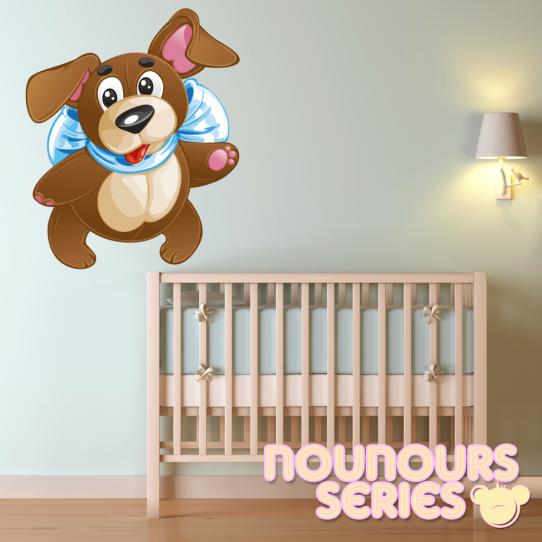Autocollant Stickers enfant chien 