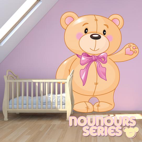 Autocollant Stickers ourson