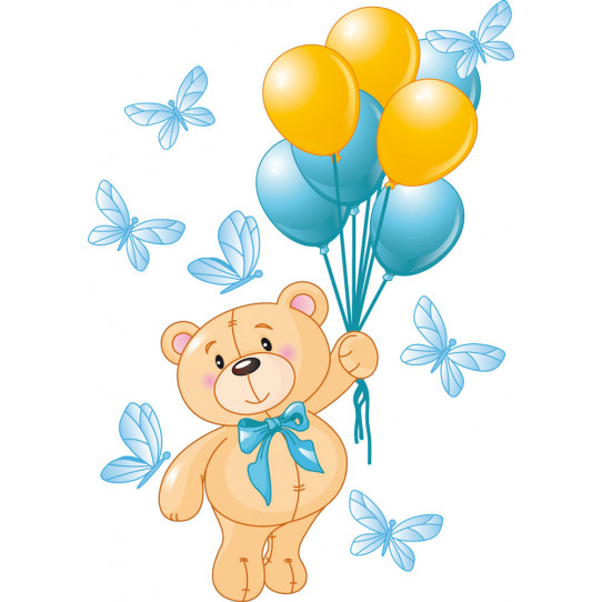 Stickers bébé animaux et ballons – kidyhome