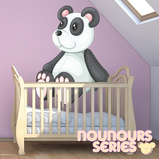 Autocollant Stickers enfant ourson panda