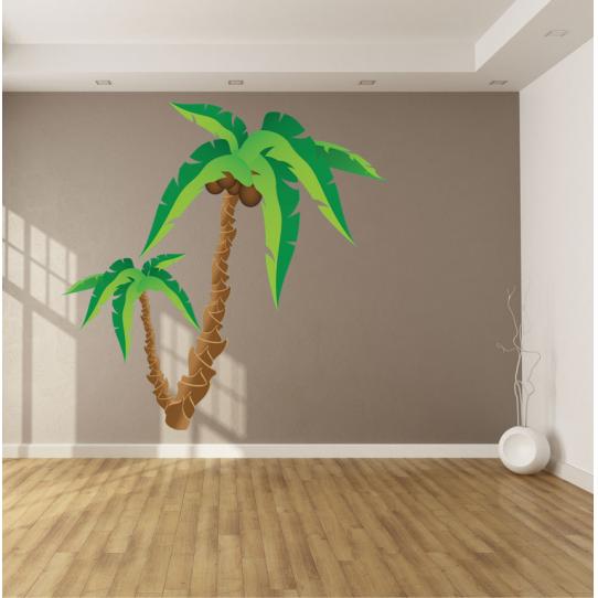 Autocollant Stickers enfant cocotier