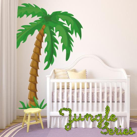 Autocollant Stickers enfant palmier