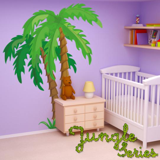 Autocollant Stickers enfant palmier