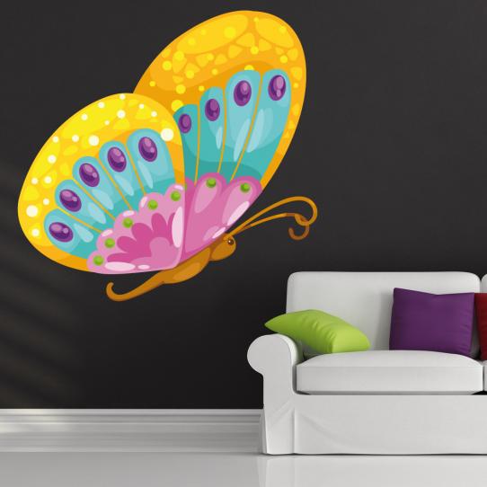 Autocollant Stickers papillon