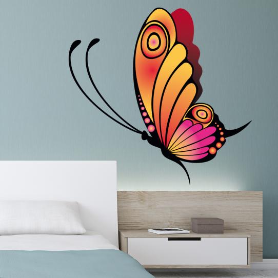 Autocollant Stickers papillon