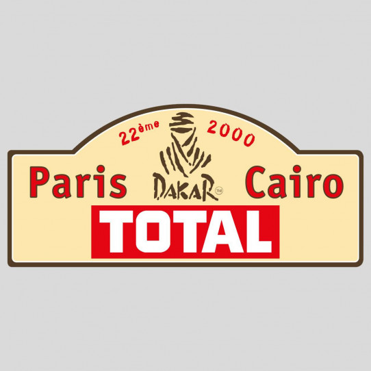 Stickers paris dakar cairo 2000