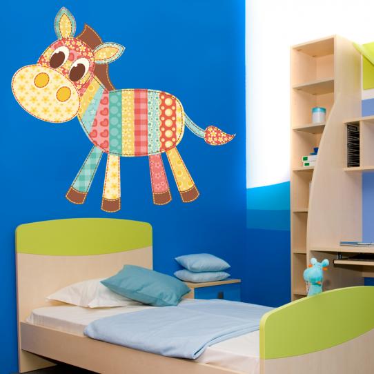 Autocollant Stickers enfant veau