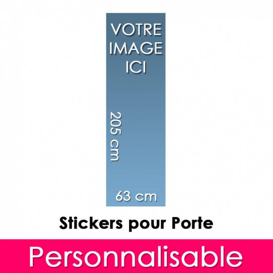Stickers Personnalisable Pour Porte 63x205 cm