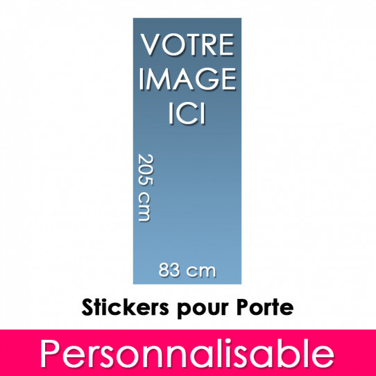 Stickers Personnalisable Pour Porte 83x205 cm