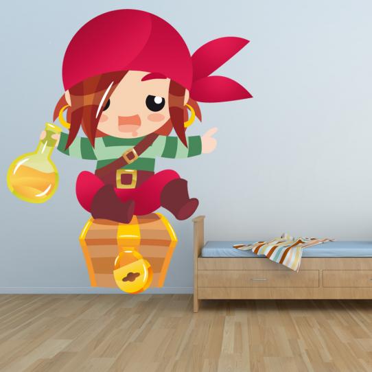 Autocollant Stickers pirate
