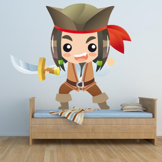 Autocollant Stickers pirate