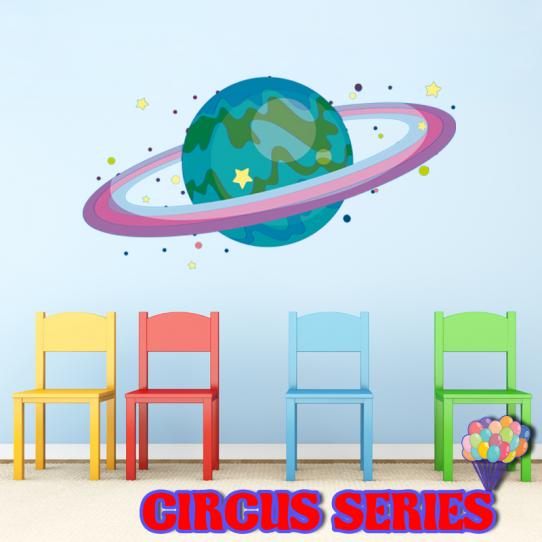 Autocollant Stickers enfant planete