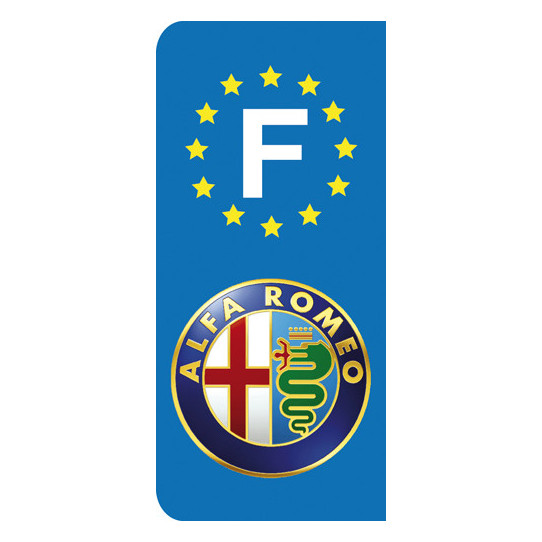 Stickers Plaque Alfa Romeo