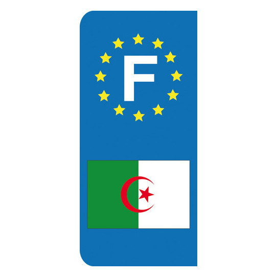 Stickers Plaque Algerie