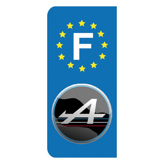 Stickers Plaque Alpine