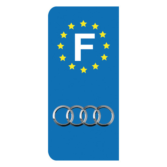 Stickers Plaque Audi