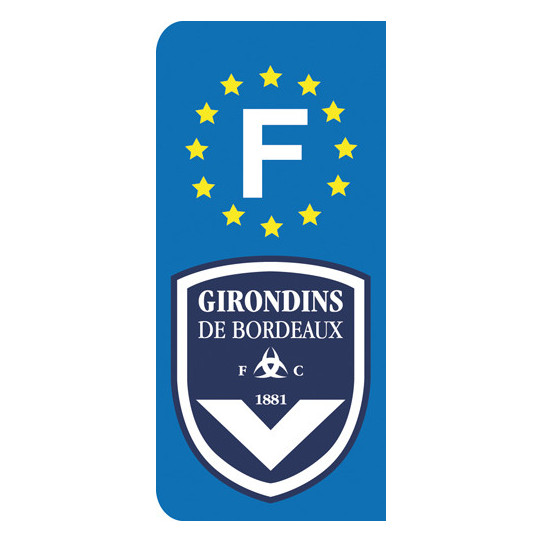 Stickers Plaque Bordeaux