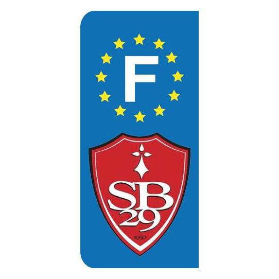 Stickers Plaque Brest