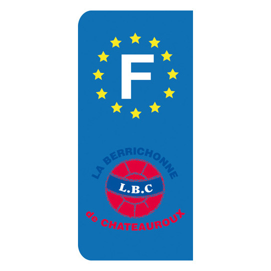 Stickers Plaque Chateauroux