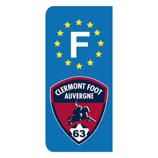 Stickers Plaque Clermont