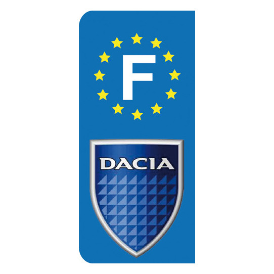Stickers Plaque Dacia