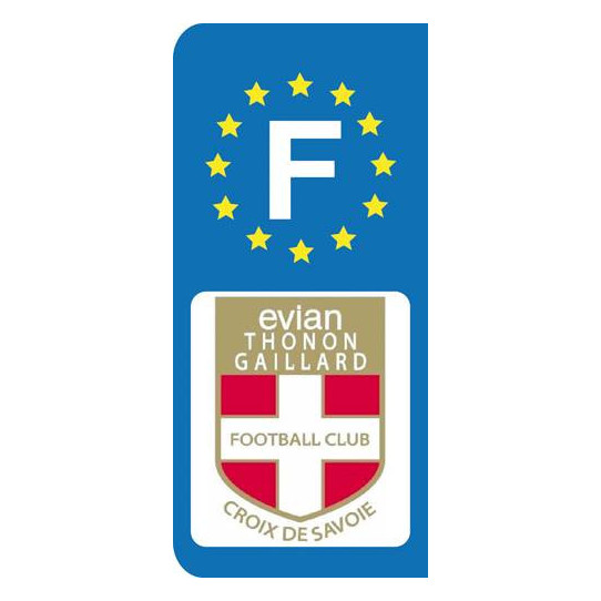 Stickers Plaque Evian Thonon