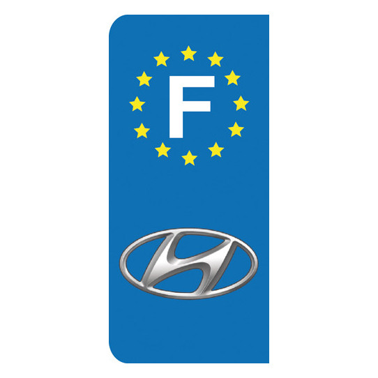 Stickers Plaque Hyundai