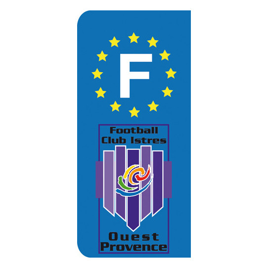 Stickers Plaque Istres