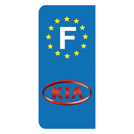 Stickers Plaque Kia