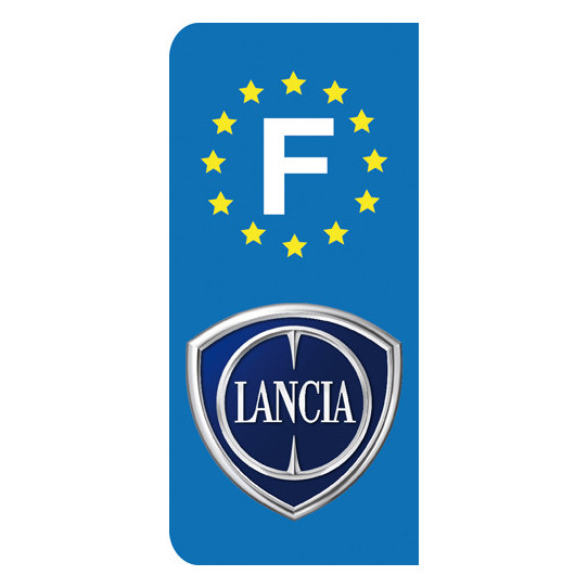 Stickers Plaque Lancia