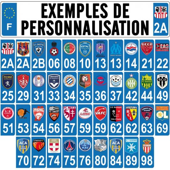 Stickers Plaque Lyon