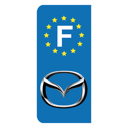 Stickers Plaque Mazda