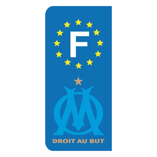 Stickers Plaque OM Marseille