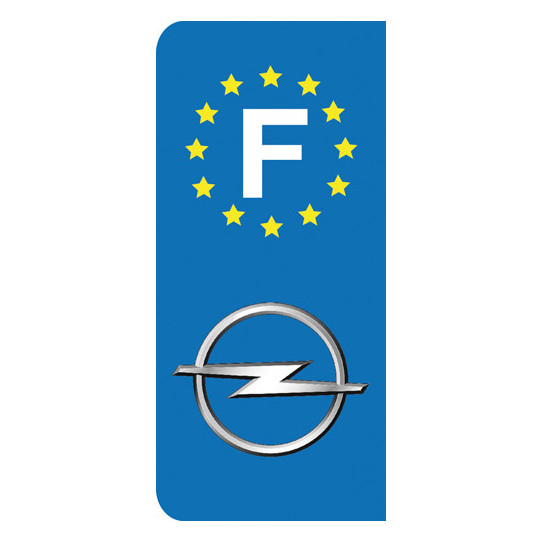 Stickers Plaque Opel