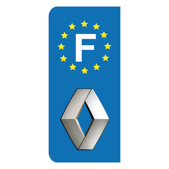 Stickers Plaque Renault