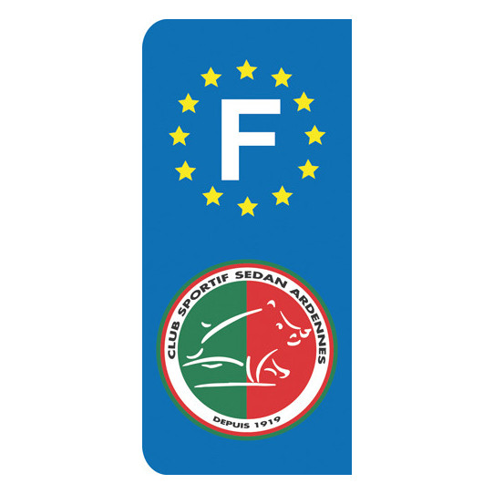 Stickers Plaque Sedan