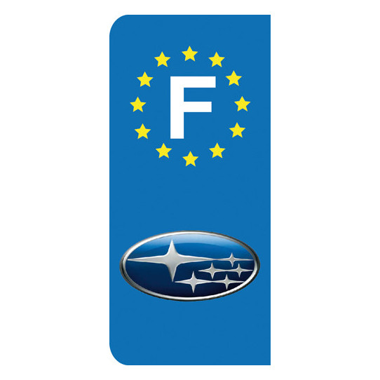 Stickers Plaque Subaru