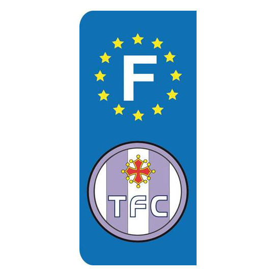 Stickers Plaque Toulouse
